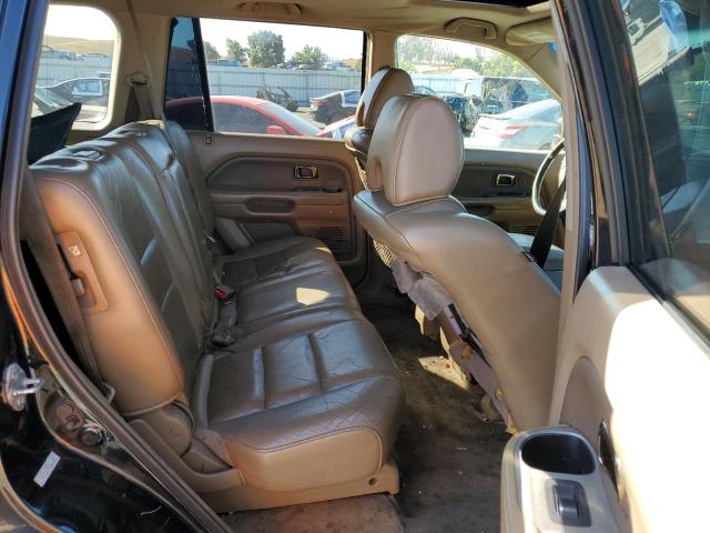 5FNYF28757B024689 - 2007 HONDA PILOT EXL BLACK photo 11