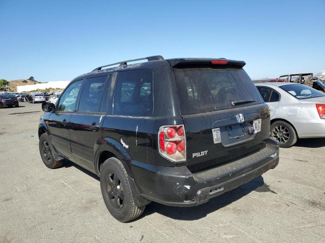 5FNYF28757B024689 - 2007 HONDA PILOT EXL BLACK photo 2