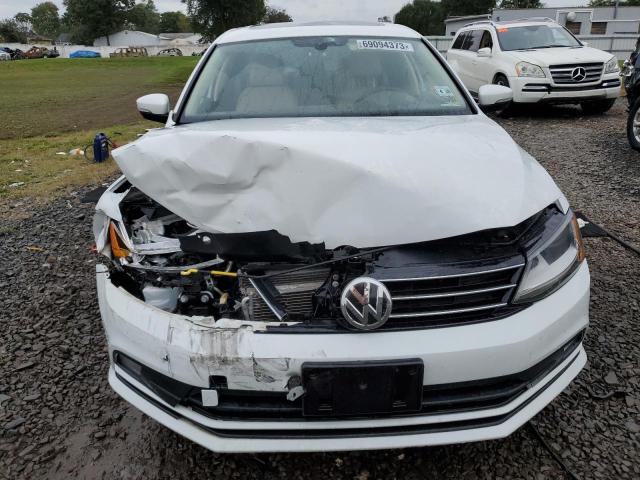 3VWL17AJ8HM304614 - 2017 VOLKSWAGEN JETTA SEL WHITE photo 5