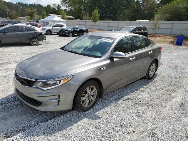 5XXGT4L38GG103808 - 2016 KIA OPTIMA LX GRAY photo 1