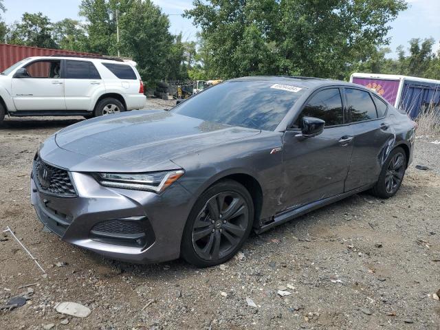 19UUB5F52NA004372 - 2022 ACURA TLX TECH A GRAY photo 1