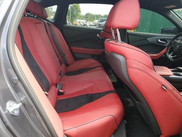 19UUB5F52NA004372 - 2022 ACURA TLX TECH A GRAY photo 10