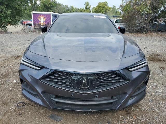 19UUB5F52NA004372 - 2022 ACURA TLX TECH A GRAY photo 5