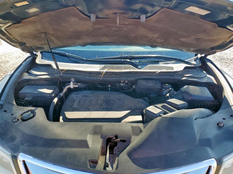 5FRYD3H88EB002461 - 2014 ACURA MDX ADVANCE BLACK photo 12