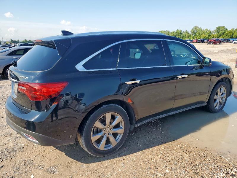 5FRYD3H88EB002461 - 2014 ACURA MDX ADVANCE BLACK photo 3