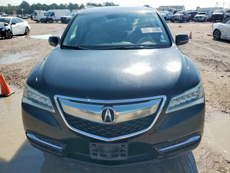 5FRYD3H88EB002461 - 2014 ACURA MDX ADVANCE BLACK photo 5