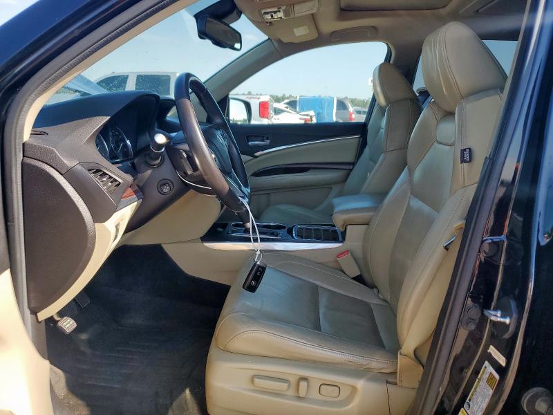 5FRYD3H88EB002461 - 2014 ACURA MDX ADVANCE BLACK photo 7