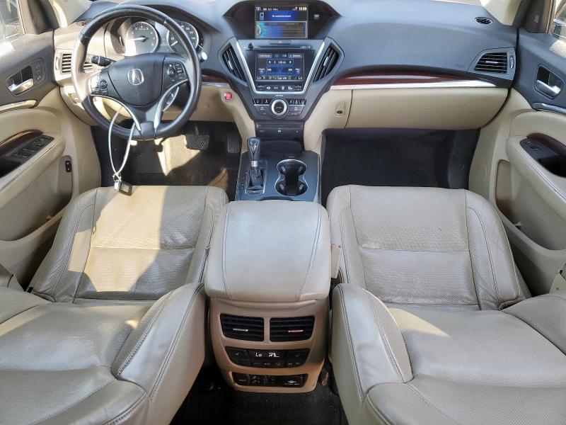 5FRYD3H88EB002461 - 2014 ACURA MDX ADVANCE BLACK photo 8