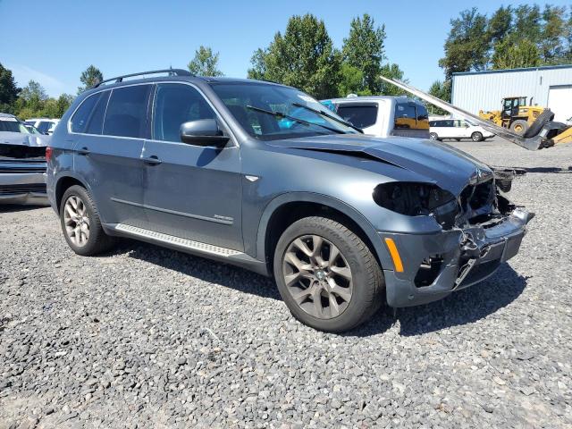 5UXZV4C56D0E05195 - 2013 BMW X5 XDRIVE35I GRAY photo 4