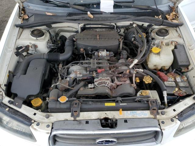 JF1SG65654H754268 - 2004 SUBARU FORESTER 2.5XS თეთრი ფოტო 11