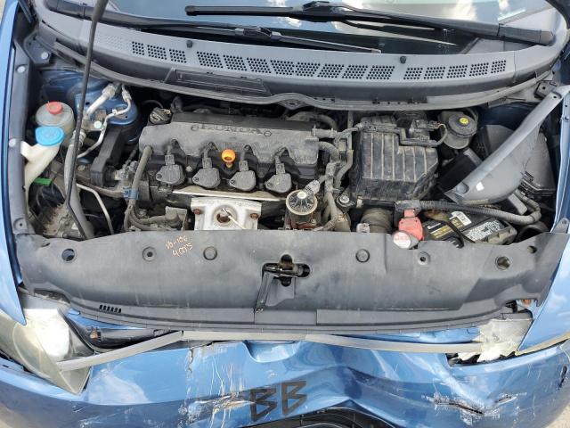 1HGFA16508L109389 - 2008 HONDA CIVIC LX BLUE photo 11
