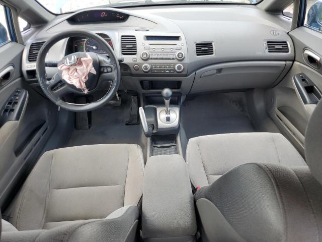 1HGFA16508L109389 - 2008 HONDA CIVIC LX BLUE photo 8