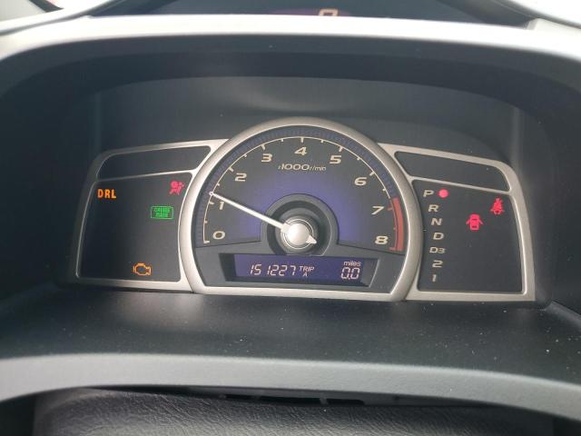 1HGFA16508L109389 - 2008 HONDA CIVIC LX BLUE photo 9