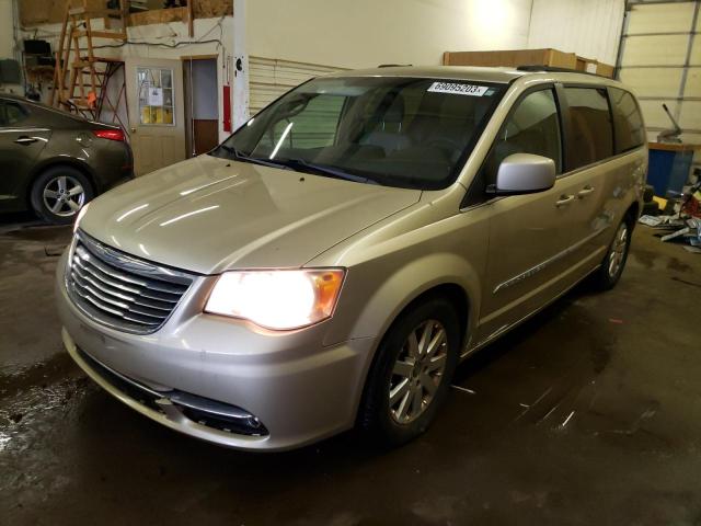 2A4RR8DG9BR617855 - 2011 CHRYSLER TOWN & COU TOURING L GOLD photo 1
