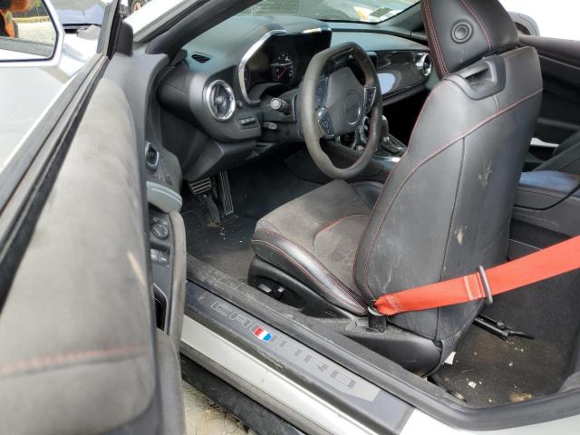 1G1FK1R62K0154190 - 2019 CHEVROLET CAMARO ZL1 SILVER photo 8