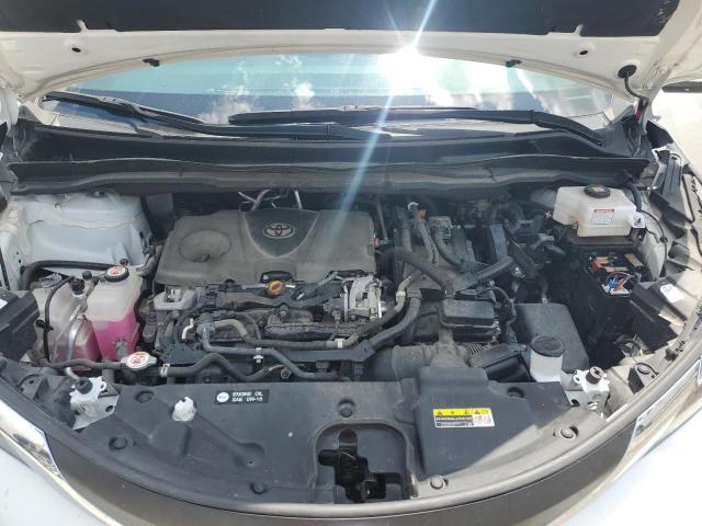 5TDJRKEC1MS007972 - 2021 TOYOTA SIENNA XLE WHITE photo 12