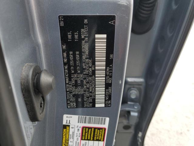 5TDGZRAH2MS085584 - 2021 TOYOTA HIGHLANDER XLE BLUE photo 13