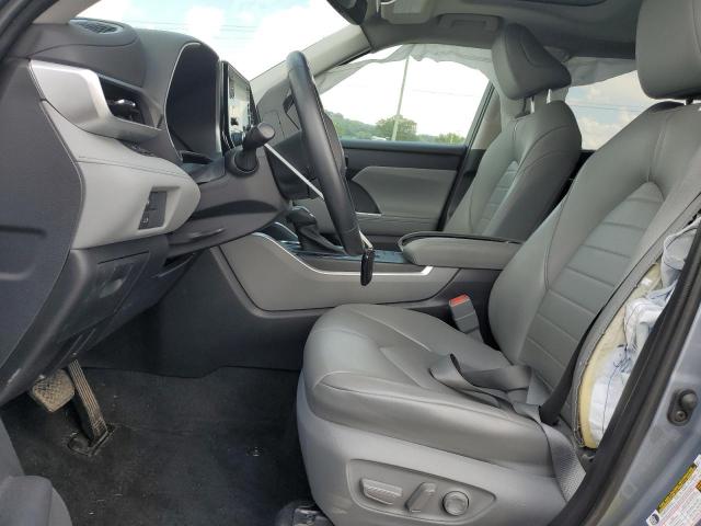 5TDGZRAH2MS085584 - 2021 TOYOTA HIGHLANDER XLE BLUE photo 7