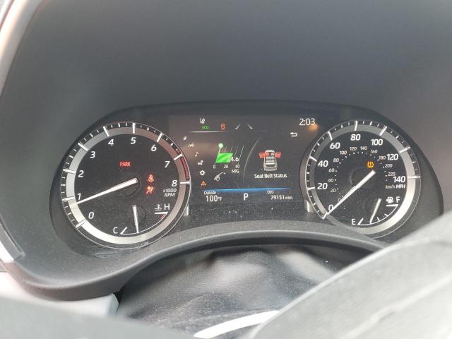 5TDGZRAH2MS085584 - 2021 TOYOTA HIGHLANDER XLE BLUE photo 9