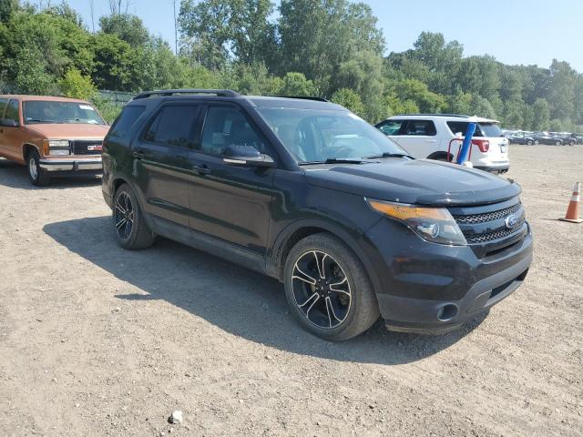 1FM5K8GT0FGC03853 - 2015 FORD EXPLORER SPORT 黑色 照片 4