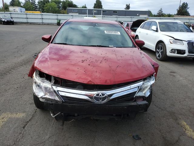 4T1BF1FKXDU691974 - 2013 TOYOTA CAMRY L RED photo 5