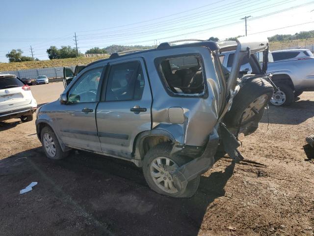 JHLRD78825C054570 - 2005 HONDA CR-V EX GRAY photo 2
