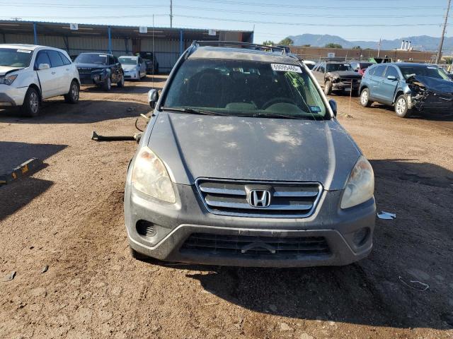 JHLRD78825C054570 - 2005 HONDA CR-V EX GRAY photo 5