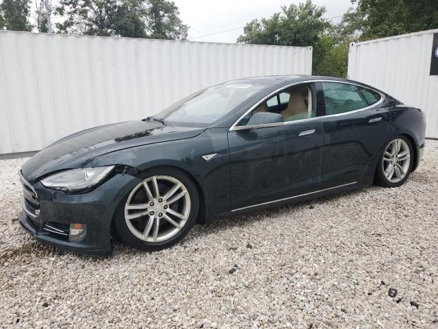 5YJSA1CG6DFP04778 - 2013 TESLA MODEL S 绿色 照片 1