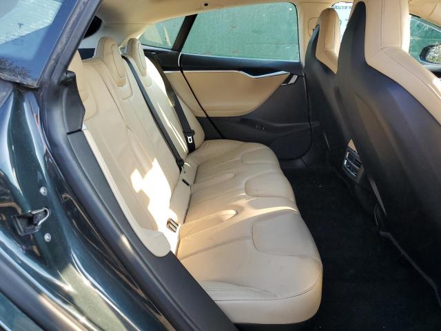 5YJSA1CG6DFP04778 - 2013 TESLA MODEL S 绿色 照片 10