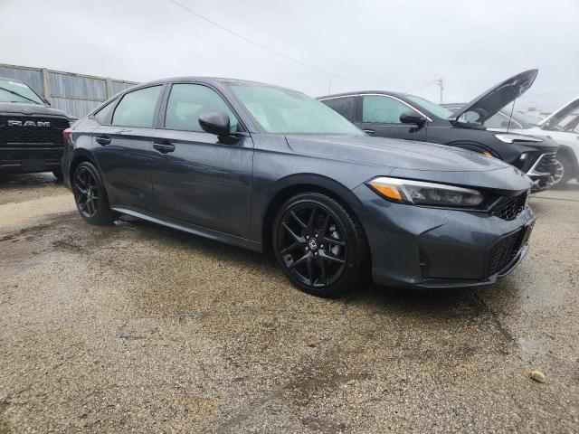 2HGFE2F57SH544604 - 2025 HONDA CIVIC SPORT CHARCOAL photo 4