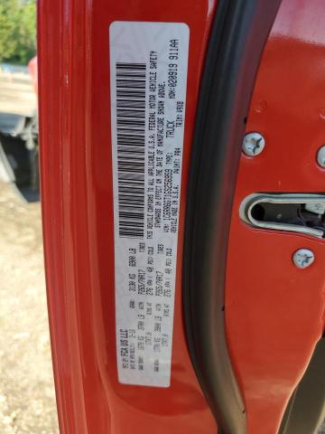 1C6RR6GT1GS256959 - 2016 RAM 1500 SLT RED photo 12