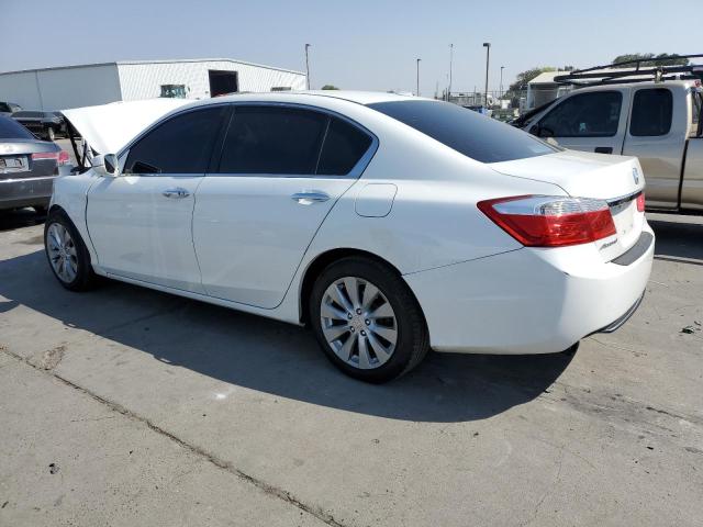 1HGCR3F88DA034402 - 2013 HONDA ACCORD EXL WHITE photo 2