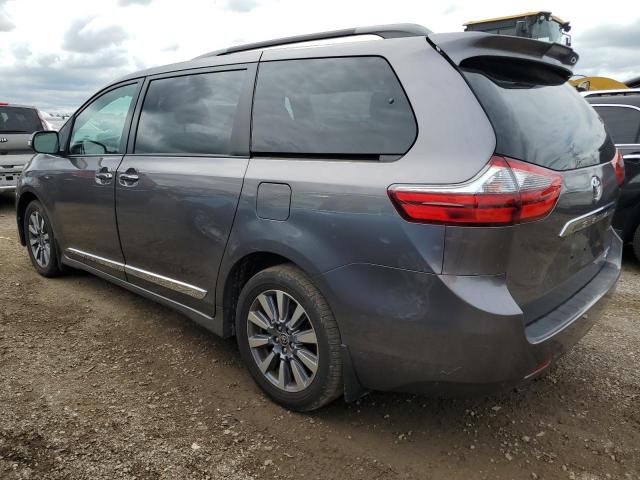 5TDDZ3DC3LS243509 - 2020 TOYOTA SIENNA XLE GRAY photo 2