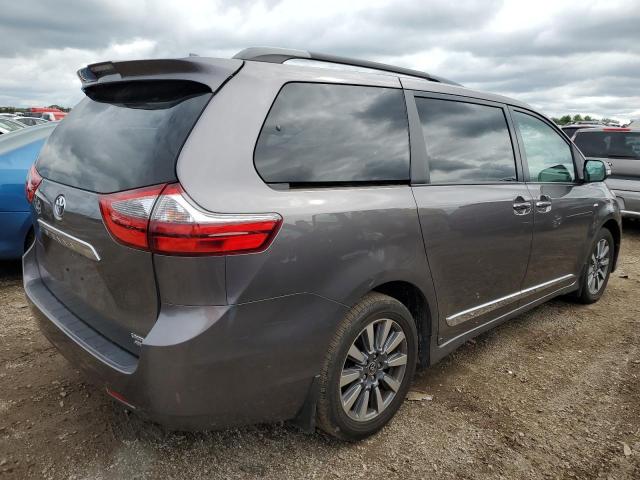 5TDDZ3DC3LS243509 - 2020 TOYOTA SIENNA XLE GRAY photo 3