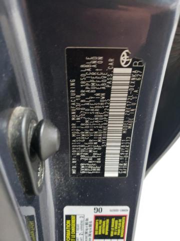 5YFBURHE8JP822425 - 2018 TOYOTA COROLLA L ნაცრისფერი ფოტო 13