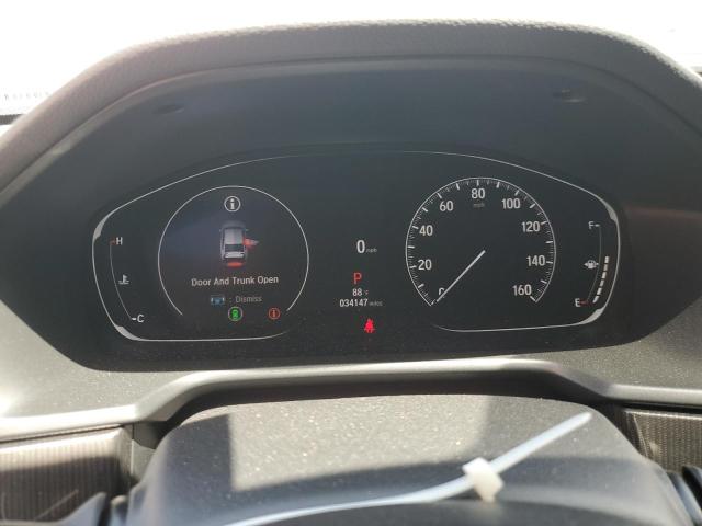 1HGCV1F3XNA099306 - 2022 HONDA ACCORD SPORT WHITE photo 9