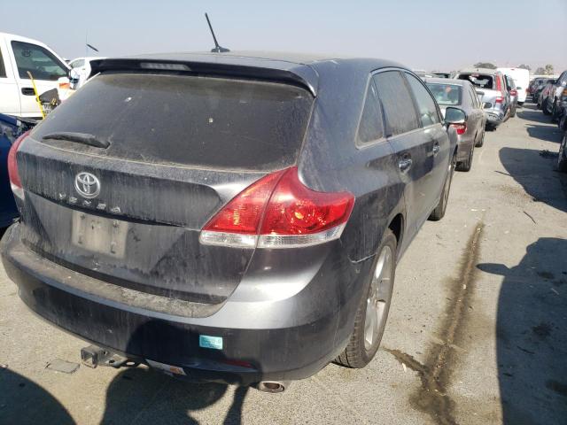 4T3ZK3BB1AU024452 - 2010 TOYOTA VENZA GRAY photo 3