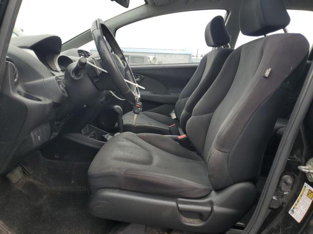 JHMGE8H50BC024779 - 2011 HONDA FIT SPORT BLACK photo 7