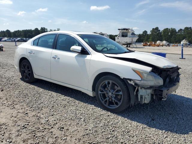 1N4AA5AP1CC855275 - 2012 NISSAN MAXIMA S WHITE photo 4