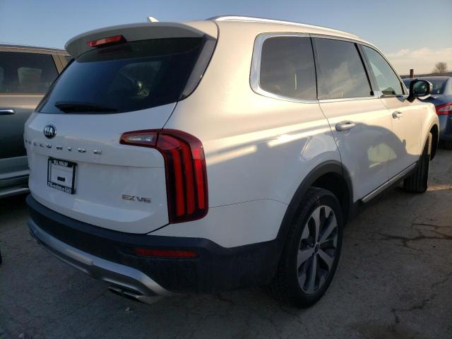 5XYP3DHC8LG085678 - 2020 KIA TELLURIDE EX WHITE photo 3