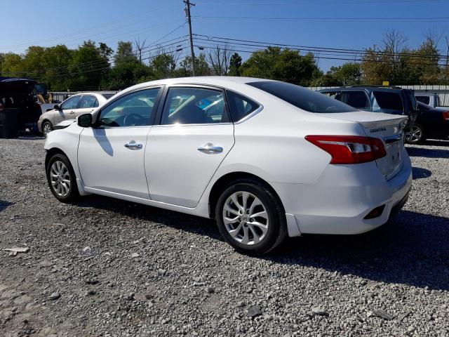 3N1AB7AP6KY208348 - 2019 NISSAN SENTRA S WHITE photo 2