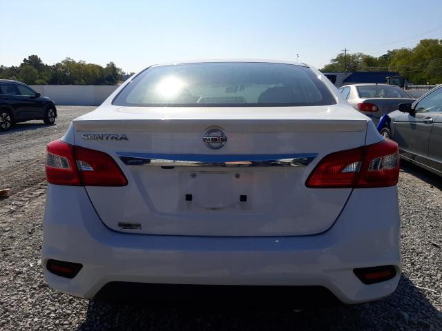 3N1AB7AP6KY208348 - 2019 NISSAN SENTRA S WHITE photo 6