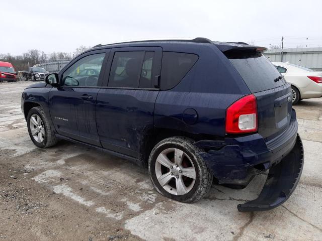 1C4NJCEB9DD255033 - 2013 JEEP COMPASS LATITUDE BLUE photo 2