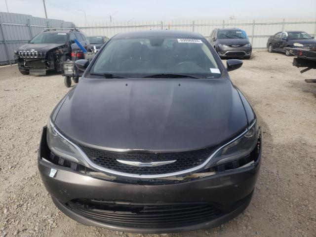 1C3CCCFB9GN103448 - 2016 CHRYSLER 200 LX GRAY photo 5