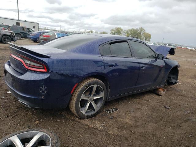 2C3CDXBG6HH627480 - 2017 DODGE CHARGER SE BLUE photo 3