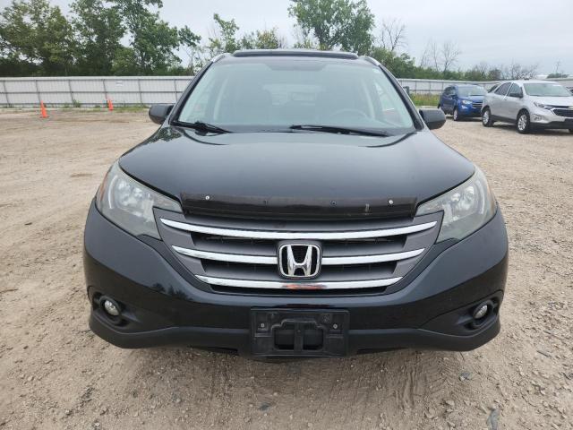 2HKRM4H79DH652225 - 2013 HONDA CR-V EXL BLUE photo 5