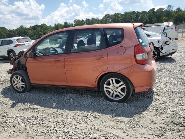 JHMGD38667S047110 - 2007 HONDA FIT S TAN photo 2