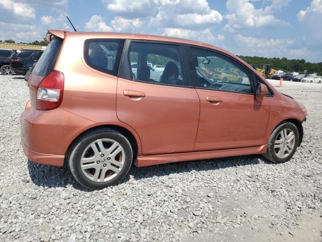 JHMGD38667S047110 - 2007 HONDA FIT S TAN photo 3