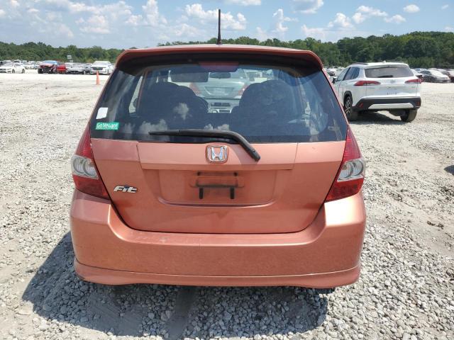 JHMGD38667S047110 - 2007 HONDA FIT S TAN photo 6