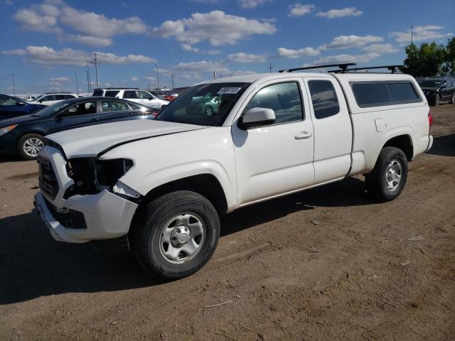 5TFRX5GNXKX146983 - 2019 TOYOTA TACOMA ACCESS CAB WHITE photo 1